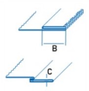 Приспособление для настрачивания манжеты и горловины в два сложения на оверлоке UMA-22-SI 45-22,5 L Оверлоки #4