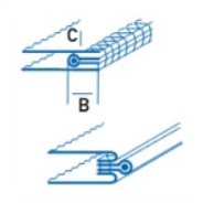Приспособление для канта со шнуром без лапки UMA-32-BR 35/17,5/3 M Приспособления для заточки #4