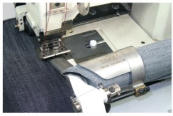 Приспособление для пояса женских брюк с резинкой из джинсовой ткани UMA-110-L 80-30-28 XH Для тканей, текстиля #2