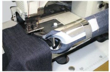 Приспособление для изготовления пояса брюк из джинсовой ткани UMA-110-LS 80-30 H Дополнительное оборудование для станков #2