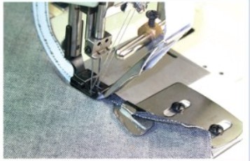 Приспособление для обработки карманов брюк из джинсовой ткани UMA-140 20-10-8 M Для тканей, текстиля #2