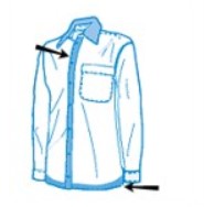 Приспособление для планки рубашки UMA-169 20 M Одежда для активного отдыха #3