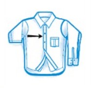 Приспособление для планки рубашки для 2-х игольной машины UMA-176 28-10 M Швейные машины #3