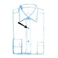 Шаблон для пуговиц на планке рубашки регулируемый UMA-346 Резьбомеры #2