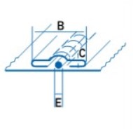 Приспособление для пристрачивания шлевки с прокладыванием шнура UMA-236 30-15 2 L Аэраторы #4