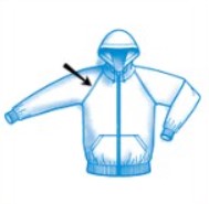 Приспособление для втачивания канта для спортивной одежды UMA-243-A 6 L Шкафы для одежды #2