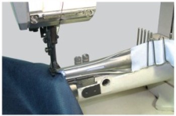 Приспособление для окантовки с двусторонним подгибом для домашнего текстиля UMA-288 35-10 XXH Для тканей, текстиля #2