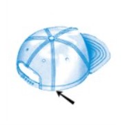 Приспособление для окантовки бейсболок изнутри UMA-98 20-10 L Аэраторы #3