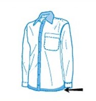 Набор лапок для обработки подола рубашки UMA-368 Наборы ключей #2